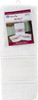 3 Pack - Charles Craft Aberdeen Velour Hand Towel 14 Count 16.5"X27"-White - VT6701-6750 - 078243062413