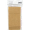 3 Pack - Colorbok Small Paper Gift Bags 3.5"X6.75" 16/Pkg-Kraft - 35783