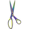 5 Pack - Sullivans Heirloom Titanium Dressmaker Scissors 10"-Purple/Green - 15008
