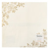 3 Pack - Gingham Garden Specialty Paper 12"X12"-Vellum W/Foil Accents - CP014011 - 718813173483