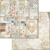 3 Pack - Stamperia Double-Sided Paper Pad 8"X8" 10/Pkg-Imagine, 10 Designs/1 Each - SBBS07