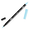 6 Pack - Tombow Dual Brush Marker Open Stock-491 Glacier Blue - DBP-56554