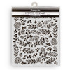 Stamperia Stencil 7.87"X9.84" -The Owl's House Pine Cones - 5A0032W1-1H4KD - 5993110045786
