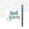 Tombow Dual Brush Marker Open Stock-379 Jade Green - DBP-56511
