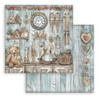 Stamperia Scrapbooking Pad 8"X8" 10/Pkg-The Owl's House - 5A0032XR-1H4MW Stamperia Scrapbooking Pad 8"X8" 10/Pkg-The Owl's House - 5A0032XR-1H4MW