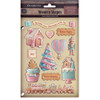 Stamperia Wooden Shapes A5-Candy Christmas - 5A0032V5-1H4M6 - 5993110045380