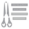 Spellbinders Etched Dies in Honor of Sharon Klima-Sharon's Scissors - 5A0036KJ-1H7PT