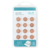 2 Pack - We R Charm Stapler Charm 12/Pkg-Copper Hexagon With Knot Emboss - A50023CF-G16C5 - 633356616191
