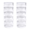 3 Pack - We R Storage Screw Stack Jars 10/Pkg Medium-1.25"X1.8" - WR661322
