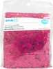 2 Pack - We R Spin It Super Chunky Glitter 10oz-Dark Pink - WRSCHGL-615 - 633356606154