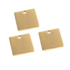 3 Pack - We R Jewelry Press Stainless Steel Charms 3/Pkg-Square - WRJCHARM-641