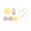 3 Pack - We R Makers Jewelry Press Aluminum Charms 6/Pkg-Assorted Shapes - 60000644 3 Pack - We R Makers Jewelry Press Aluminum Charms 6/Pkg-Assorted Shapes - 60000644