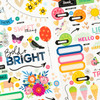 3 Pack - Vicki Boutin Bold And Bright Cardstock Stickers 6"X12"-135 Pieces - A50026JX-G1911