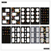 Happy Planner Big 30 Sheet Sticker Value Pack-Dark Garden Classic - 5A0036W9-1H7Z1