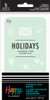 Happy Planner Stencil Fan Book-Holiday - 5A0036TR-1H7ZN - 673807708990