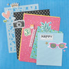 American Crafts A2 Cards W/Envelopes (4.375"X5.75") 40/Box-Vicki Boutin Bold And Bright - A50026JZ-G191S