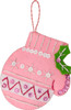 Bucilla Felt Ornaments Applique Kit Set Of 4-Santa Sweets - 5A0021SG-1G4P8 - 046109897080
