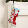Bucilla Felt Stocking Applique Kit 18" Long-Snowy St. Nick - 5A0021SK-1G4PH