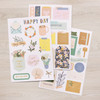 3 Pack - Jen Hadfield Live & Let Grow Sticker Book-W/Gold Foil Accents 201/Pkg - JH003825 - 718813115100