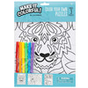 3 Pack - Colorbok Make It Colorful! Color Your Own Puzzles 3/Pkg-Animals - 34018784 - 765468006345
