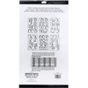 3 Pack - Sticko Alphabet Stickers-Black Script Poster - E5238397