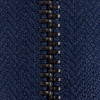 2 Pack - Coats Gunmetal Closed End Zipper 14"-Navy - F68 14-4900