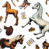 12 Pack - Sticko Themed Stickers-Harvest Ponies - E5238203