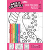 Colorbok Make It Colorful! Color Your Own PUzzles 3/Pkg-Fantasy - 34018783 - 765468006338
