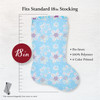 Bucilla Felt Stocking Liners For 18" Stockings-Snowflakes - SL896-73E