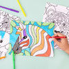 Colorbok Make It Colorful! Color Your Own Puzzles 3/Pkg-Animals - 34018784