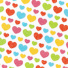 12 Pack - Sticko Themed Stickers-Tiny Multi Hearts - E5238400