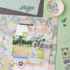 Maggie Holmes Woodland Grove Thickers Stickers 63/Pkg-Dream Chaser Phrase/Puffy - MH021899