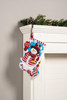 Bucilla Felt Stocking Applique Kit 18" Long-Peppermint Snowman - 89610E