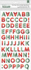 Mittens & Mistletoe Thickers Stickers 146/Pkg-Warm & Cozy Alphabet - CPMM3739 - 718813116183