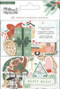 Mittens & Mistletoe Ephemera Die-Cuts 40/Pkg-Icons W/Gold Foil Accents - CPMM3740 - 718813116190
