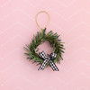 Mittens & Mistletoe Wreaths 4/Pkg- - CPMM3751