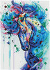 Diamond Dotz Simply Dotz Diamond Art Kit 9.9"X13.8"-Mystical Stallion - SD4404