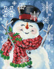 Diamond Dotz Diamond Art Kit-Joyful Jolly Snowman - DD9067