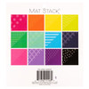 2 Pack - DCWV Double-Sided Cardstock Stack 6"X6" 48/Pkg-Bright Patterns, 12 Colors/4 Each - PS006103