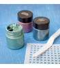 Vicki Boutin Mixed Media Metallic Texture Paste Set-(6) Colors & (1) Palette Knife - VB013642