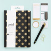 AC Point Planner Perfect Bound Planner 6"X8"-Gold Dots - Dot Grid - 120 Sheets - 99001338