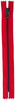 Coats Gunmetal Closed End Zipper 14"-Red - F68 14-2250