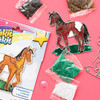 6 Pack - Colorbok Makit & Bakit Suncatcher Kit-Horse - 5A003136-48945