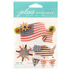 3 Pack - Jolee's Boutique Dimensional Stickers-American Flag - E5021966 - 015586972443