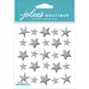 3 Pack - Jolee's Cabochon Dimensional Repeat Stickers-Silver Star - E5021846 - 015586821772
