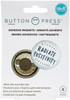 3 Pack - We R Button Press Adhesive Magnets-6/Pkg - WR661102 - 633356611028