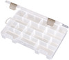2 Pack - ArtBin Solutions Box W/12 Dividers-10.75"X7.375"X1.75" Translucent - 4006AB