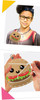 3 Pack - Colorbok Sew Cute! Felt Backpack Clip Kit-Burger - SEWMINI-73961