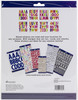 3 Pack - Sticko Alphabet Stickers 145/Pkg-Futura - Extra Large - Multi Glitter - 52-90202
