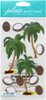 3 Pack - Jolee's Le Grande Dimensional Stickers-Coconut Palms - E5050066 - 015586862164